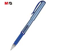 M&G ExpertGel Lot de 12 stylos gel à encre bleue, pointe moyenne 1 mm et séchage rapide