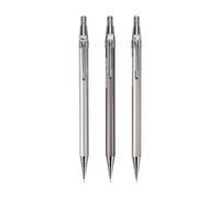 M&G Lot de 3 porte-mines en métal pour écriture, dessin et croquis, 0,5 mm, Porte-mines de dessin technique durables pour école et bureau
