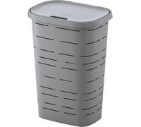 MONDEX - Coffre à linge signature - 55 L - gris