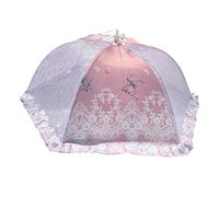 M LAAMAA⅃ Cloche Alimentaire Anti-Insectes et Mouches - Protections Filet Moustiquaire pour Apéritif, Barbecue, Corbeilles de Fruits, Plats Chaud-Froid, Pique-Nique.Réutilisable.Vacances et fêtes.