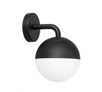 M Ledme - Applique d'extérieur Cam Series, Culot E27, IP44, acier noir, puissance 40W, Convient pour jardin, terrasse et façade (ampoule non incluse).