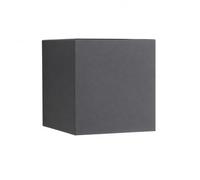 M Ledme -Applique Murale LED Black Cube 6W, 600 lm, 3CCT, Faisceau Réglable 10°-90°, IP54, 10 x 10 x 10 cm, Aluminium, Noir, Intérieur et Extérieur, LM6182