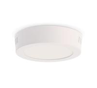 M Ledme - Panneau de surface Slim Series 6W, 600lm, lumière chaude (3000k). Plafonnier d'intérieur IP20. Idéal pour salle de bain, cuisine, chambre. Facile à installer, LM5291.