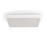 M Ledme - Plafonnier carré Slim Series, 25 W, 2 500 lm, lumière neutre (4 500 K). Plafonnier d'intérieur IP20. Idéal pour cuisine, chambre, salle de bain. Installation facile, LM5257.