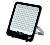 M Ledme - Projecteur Led Napoli Plus 100W, 12000 lumens, IP65 Dimmable, Lumière chaude (3000k), éclairage extérieur. Utilisation pour jardin, patios, parking, hôtel, hangars etc.