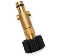 M&M Smartek Adaptateur baïonnette Nilfisk Gerni Quick M22 AG pour nettoyeur haute pression, lance à mousse, canon à mousse