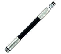 M&M Smartek Adaptateur de/compatible avec Parkside à filetage extérieur 1/4" - Rallonge de tuyau de 17 cm de long