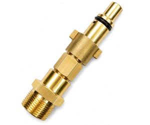 M&M Smartek adaptateur M22 AG vers baïonnette compatible avec Nilfisk/Stihl | Adaptateur robuste pour systèmes haute pression compatibles; contrôler filetage, raccord, joint et appareil avant achat.