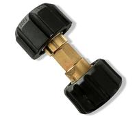 M&M Smartek Adaptateur M22 IG Compatible avec Kärcher/Nilfisk | Adaptateur robuste pour systèmes haute pression compatibles; contrôler filetage, raccord, joint et appareil avant achat.