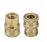 M&M Smartek Adaptateur pour nettoyeurs haute pression - Prise de couplage rapide femelle Prise de couplage rapide femelle 1/4" - 1/4" IG