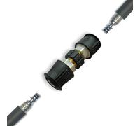 M&M Smartek adaptateur Quick Connect M22 pour Parkside/Lavor | Adaptateur robuste pour systèmes haute pression compatibles; contrôler filetage, raccord, joint et appareil avant achat.
