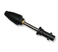 M&M Smartek buse haute pression baïonnette pour Kärcher/Nilfisk | Buse à jets arrière et avant pour avancer dans le tuyau et décoller les bouchons; contrôler filetage et calibre.