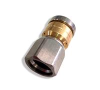 M&M Smartek buse rotative 1/4 pour Kärcher/Kränzle, taille 060, compatible | Buse rotative en acier inox/laiton pour nettoyage de canalisations; vérifier filetage, taille de jet et pression.