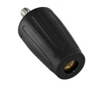 M&M Smartek buse rotative 1/4 Quick Connect pour Kränzle, taille 045 | Buse rotative en acier inox/laiton pour nettoyage de canalisations; vérifier filetage, taille de jet et pression.
