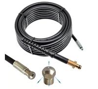 M&M Smartek flexible canalisation 15 m compatible avec Nilfisk/Gerni | Flexible déboucheur souple pour canalisations et évacuations; contrôler raccord, longueur, buses et pression avant achat.