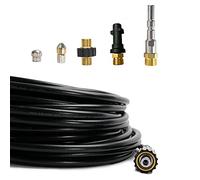 M&M Smartek flexible canalisation 30 m compatible avec Nilfisk/KEW | Flexible déboucheur souple pour canalisations et évacuations; contrôler raccord, longueur, buses et pression avant achat.