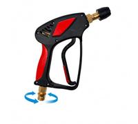 M&M Smartek pistolet professionnel compatible avec raccord M22, 350 bar | Pistolet haute pression pour eau froide ou chaude selon modèle; contrôler raccords, débit, pression et appareil avant achat.