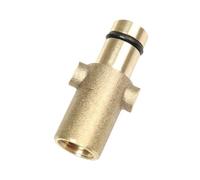 M&M Smartek raccord haute pression 1/4 vers baïonnette pour Nilfisk/Gerni | Adaptateur robuste pour systèmes haute pression compatibles; contrôler filetage, raccord, joint et appareil avant achat.
