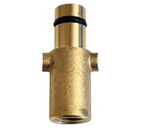 M&M Smartek raccord haute pression 1/4 vers baïonnette pour Nilfisk/Gerni | Adaptateur robuste pour systèmes haute pression compatibles; contrôler filetage, raccord, joint et appareil avant achat.