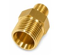 M&M Smartek raccord Haute Pression M22 AG vers 1/4 pour Kärcher/Nilfisk | Adaptateur robuste pour systèmes haute pression compatibles; contrôler filetage, raccord, joint et appareil avant achat.