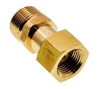 M&M Smartek raccord haute pression M22 AG vers M18 pour Kärcher/Nilfisk | Adaptateur robuste pour systèmes haute pression compatibles; contrôler filetage, raccord, joint et appareil avant achat.