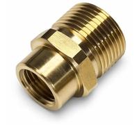 M&M Smartek raccord Haute Pression M22 vers 1/4 pour Kärcher/Nilfisk | Adaptateur robuste pour systèmes haute pression compatibles; contrôler filetage, raccord, joint et appareil avant achat.