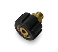 M&M Smartek raccord Haute Pression M22 vers 1/4 pour Kärcher/Nilfisk | Adaptateur robuste pour systèmes haute pression compatibles; contrôler filetage, raccord, joint et appareil avant achat.