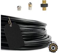M&M Smartek tuyau canalisation 50 m M22 pour Kränzle, buse rotative | Flexible déboucheur souple pour canalisations et évacuations; contrôler raccord, longueur, buses et pression avant achat.