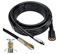M&M Smartek Tuyau de nettoyage de canalisations pour nettoyeur haute pression Nilfisk, Alto avec filetage intérieur 1/2" avec mandrin de 14 mm