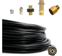 M&M Smartek tuyau déboucheur 12 m, kit 6 pièces, pour Kärcher/Kränzle