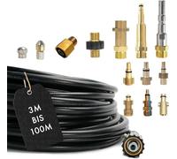 M&M Smartek tuyau déboucheur 30 m, kit 14 pièces, pour Nilfisk/KEW