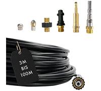 M&M Smartek tuyau déboucheur 70 m, kit 7 pièces, pour Nilfisk/KEW, M22 IG