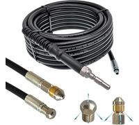 M&M Smartek tuyau déboucheur D10 25 m pour Kränzle, buses rigide + rotative