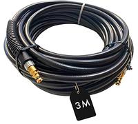 M&M Smartek tuyau haute pression 3 m pour Kärcher, 2.641-721.0 | Flexible haute pression renforcé avec protection anti-pli; contrôler raccords, pression, température et appareil avant achat.