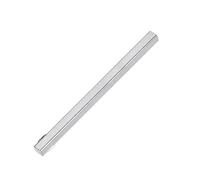 M METERXITY 1-Pack Tige De Poignee De Porte, 5 x 0.3 Pouce/ 120 x 7 Mm Tige Carree En Fer Pieces De Remplacement Pour Poignees De Porte, Pieces De Remplacement [Couleur Argent]