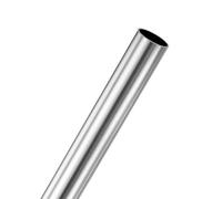 M METERXITY 1 Pcs 30cm Tube en Acier Inoxydable 304, 13mm OD 1mm Épaisseur de Paroi Tubes sans Soudure pour Construction Usinage Bricolage, Tubes Droits en Métal [0.51x0.04x11.8 Pouce]