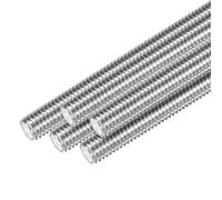 M METERXITY 20-Pack Tige Filetée Complète M5x50mm Vis Métrique Filetée | Acier Inoxydable 304, Filetage à Droite, Pour Ancres De Meubles Étriers Brides En U
