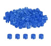 M METERXITY 300-Pack Marqueurs De Cintres Vierges Tige De 3.5mm Bleu | En Plastique, Étiquettes De Taille Codées Par Couleur, Cintres À Vêtements/Cintres Métalliques, Marqueur Codé Par Couleur