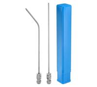 M METERXITY 8.3" Kit de Buses pour Laveuse à Pression | Side Open, 1/4" Quick Connect, Long Straight, Long Curve, Needle Flush Wand Spray Tips