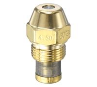 M METERXITY Buse à Fioul de Rechange 4.5 gph 60 degré Laiton Jaune | Universelle, Cône Solide B, Chauffage, Fournaise, Chaudière, Brûleurs Haute Pression