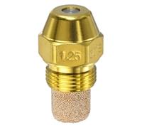 M METERXITY Buse Remplacement à Mazout 1.25 GPH 60° Laiton Jaune | Universelle, Cône Solide, B, Radiateur, Fournaise, Système Chauffage, Chaudière, Brûleurs Haute-Pression