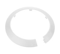 M METERXITY Cache-Tuyau Décoratif Cache-Tuyau D'Évacuation D'Eau Blanc | 1-Pcs, Pour Flange Water Pipe De 114mm De Diamètre Extérieur, Couverture Pour Radiator Pipe/Water Drain Tube