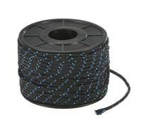 M METERXITY Corde de démarrage de lanceur 4mm 50m Corde de traction nylon Corde de traction pour tondeuse/tronçonneuse/débroussailleuse/coupe-bordures [Noir Bleu]