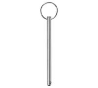 M METERXITY Goupilles à Dégagement Rapide, 6mm Diamètre, 86mm Longueur d'Utilisation Goupille Supérieure Bimini pour Construction Navale/Bateau, 100mm Long Total en Acier Inoxydable 304