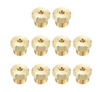 M METERXITY Kit de conversion d'orifice de gaz propane, 1,4 mm/0,15 cm, kit de conversion d'orifice en laiton pour tuyau de gaz propane/GPL / chauffe-eau / pièces de brûleur DIY [M5 x 0,5 mm]