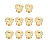M METERXITY Kit de conversion d'orifice de gaz propane, 1 mm / 0,10 cm, kit de conversion d'orifice en laiton pour tuyau de gaz propane/GPL / chauffe-eau / pièces de brûleur DIY [M5 x 0,5 mm]