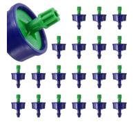M METERXITY Lot de 20 goutteurs à compensation de pression de 0,26 GPH | Émetteurs d'irrigation goutte à goutte, têtes d'arrosage goutte à goutte pour jardin, pelouse, systèmes d'irrigation des
