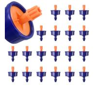 M METERXITY Lot de 20 goutteurs à compensation de pression de 3,17 GPH | Émetteurs d'irrigation goutte à goutte, têtes d'arrosage goutte à goutte pour jardin, pelouse, systèmes d'irrigation des