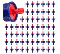 M METERXITY Lot de 60 goutteurs à compensation de pression de 4,23 GPH | Émetteurs d'irrigation goutte à goutte, têtes d'arrosage goutte à goutte pour jardin, pelouse, systèmes d'irrigation des