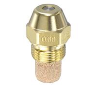 M METERXITY Remplacement Gicleur à Fioul 0.6 GPH 60 Degree Laiton | Jaune, Cône Solide Universel B, pour Chauffage, Four, Système de Chauffage, Chaudière, Brûleurs Haute Pression